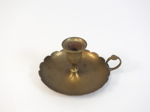 Antique vintage brass chamber - vintage,