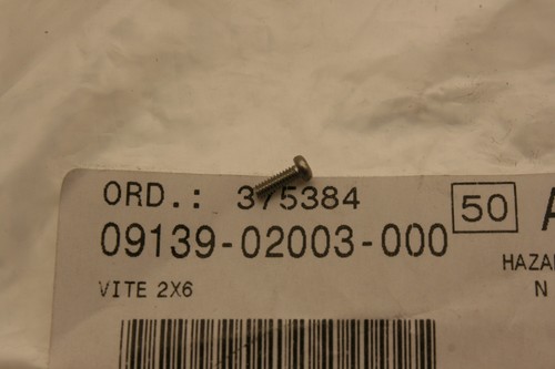 Speedometer screw 2x6