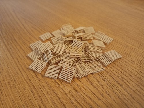 Gauge wooden pallets - ho,