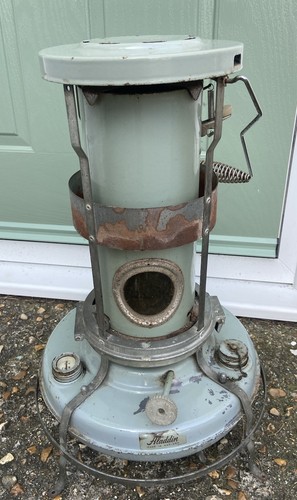 Vintage working aladdin blue - aladdin,