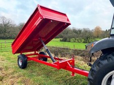 W-TD30 - Winton Tipping Trailer 3tn Capacity - For Compact Tractors