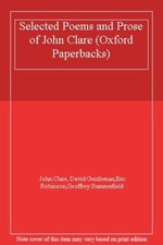 Selected Poems and Prose of John Clare (Oxford Paperbacks),John Clare, David Ge