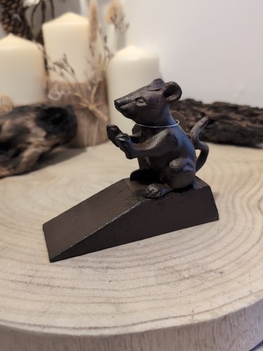 Cast iron mouse door - , wedge
