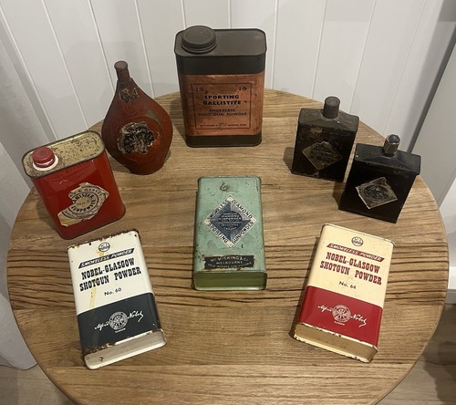 Empty vintage gunpowder - vintage,