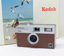 Kodak Ektar H35 Half Frame 35mm Film Reusable Brown Compact Camera – Retro Vibes