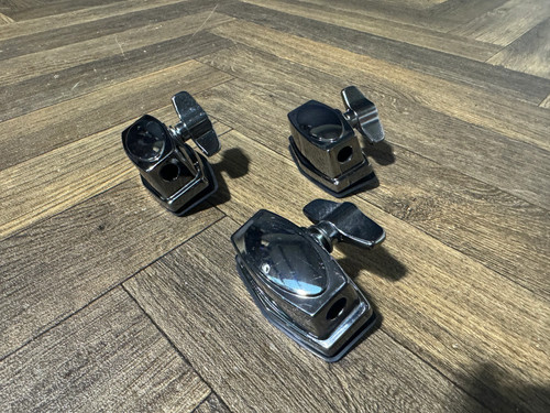 Tama black chrome floor - chrome, tom