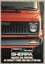 FREIGHT ROVER Sherpa Van