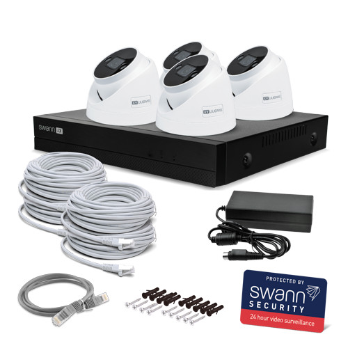 Swann channel nvr with - 4k, 8