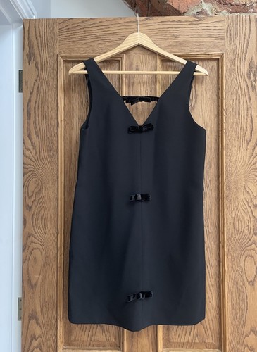 Zara black mini dress - mini, velvet