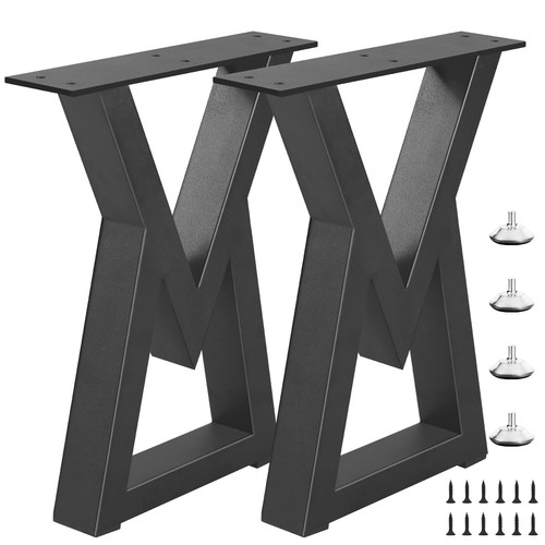 Metal bench legs desk and - desk,