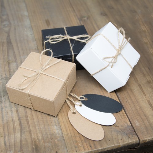 Gift box small square eco - square,