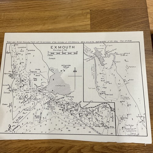 Vintage sea chart nautical - sea,