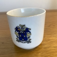 Crested China Cup With Kings
