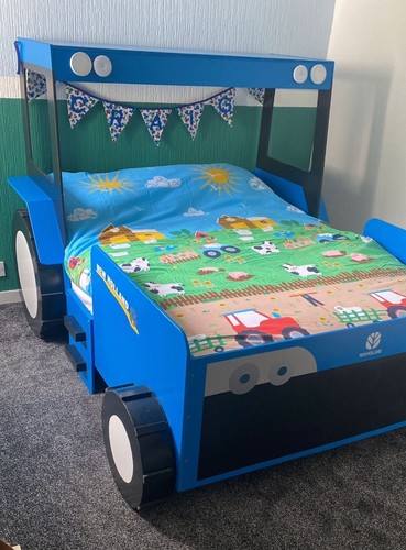 Kids tractor bed - , handmade