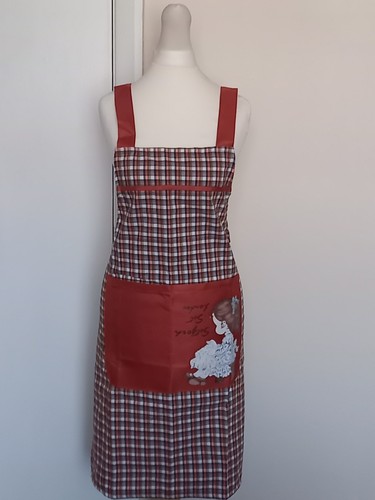 Vintage style gingham - gingham, apron