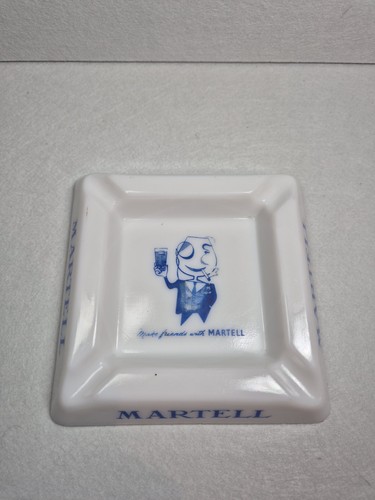 Martell ashtray vintage cognac - ashtray,