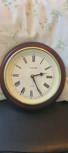 Wall clock baskerville oxford - wall,