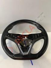 Vauxhall Corsa E Mk4 Vxr 2014-2018 Flat Bottom Leather Steering Wheel 39036008