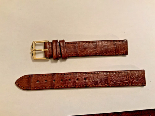 Rotary leather watch strap - rotary,