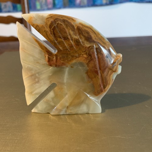 Onyx angel fish 8cms high - angel,