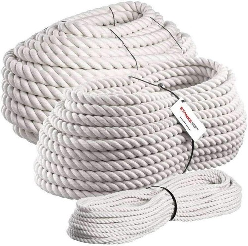Cotton rope sash - sash, white
