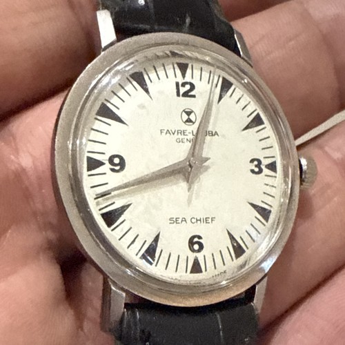 Vintage favre leuba geneve sea - leuba,