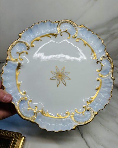 Antique french limoges gilt - french,