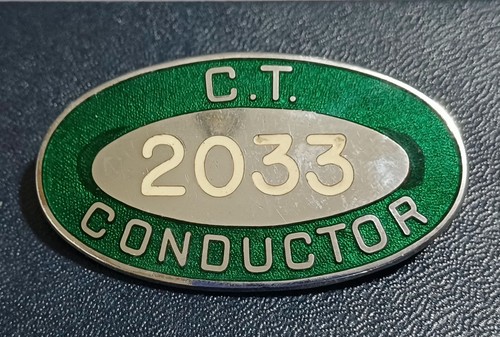 Vintage bus conductor badge - *bus, badge**