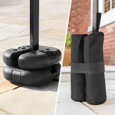 Harrier Heavy Duty Gazebo Weights [2/4/6pk] | SANDBAGS/CONCRETE DISC BASES