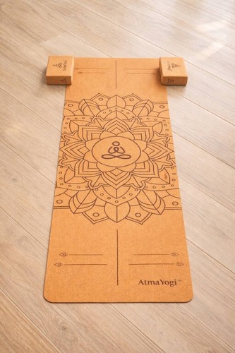 New cork yoga mat - cork,