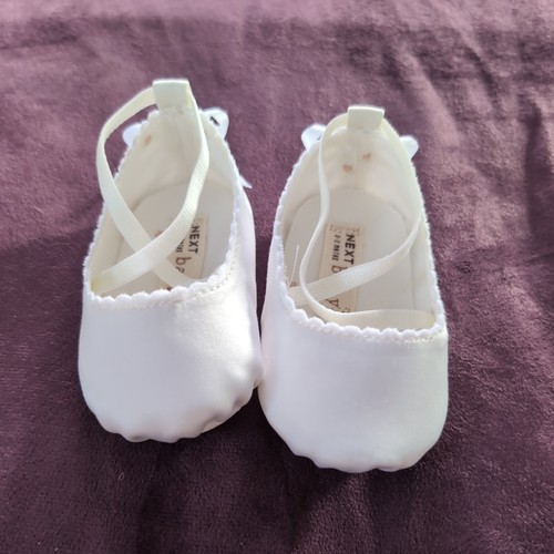 Baby shoes satin - , christening