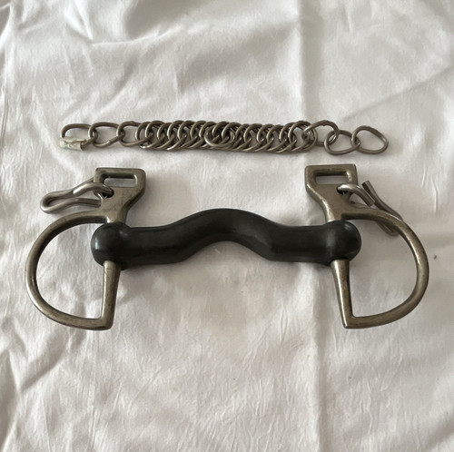 Stainless steel kimblewick - steel,