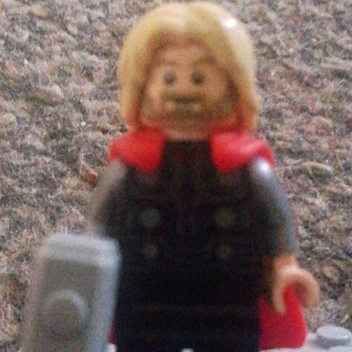 Lego plastic minifigure blonde - minifigure,