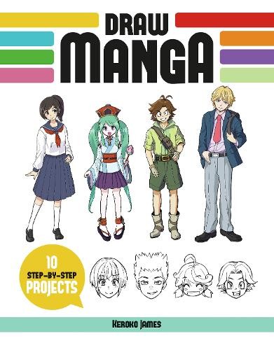 Draw manga step by - 10, step-by-step
