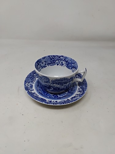 Vintage spode blue italian tea - vintage,