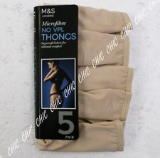 M & S Ladies 5 Pack Microfibre