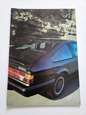 OPEL MOZA GSE SALES BROCHURE