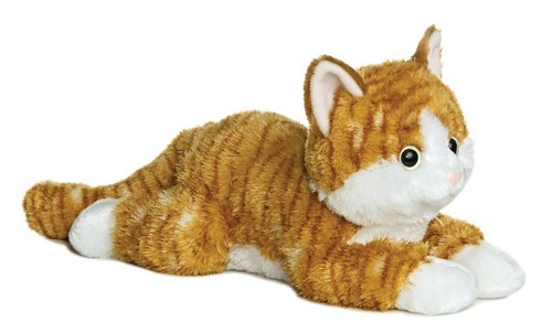 Cat soft teddy bear - bear, aurora