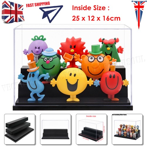 25cm clear display case - uk,
