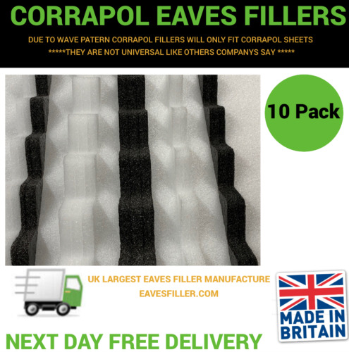 Corrapol eaves fillers - eaves, pack