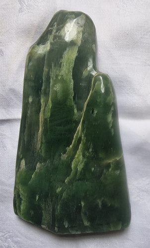 Nephrite jade freeform display - jade,
