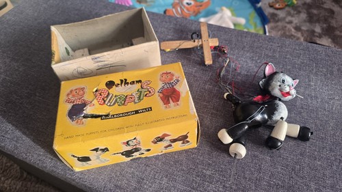 Pelham puppet cat vintage - pelham,