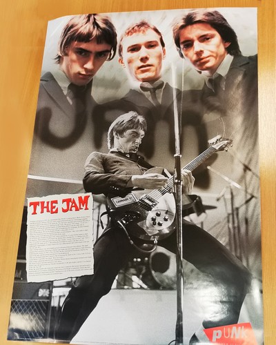 The jam poster punk 1977 - the,