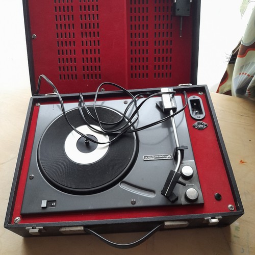 Portable record player - portable,