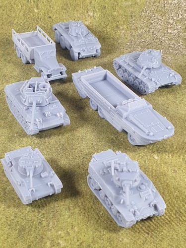 Resin printed 20mm - printed, (1/76)