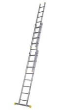 2.45m Square Rung Triple Section Extension Ladder - 57712120