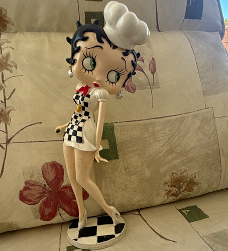 Betty boop chef resin figurine - boop,