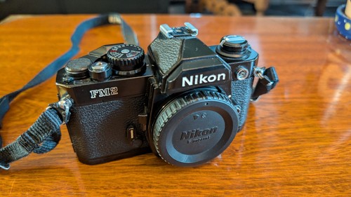 Nikon fm2 35mm - film, camera