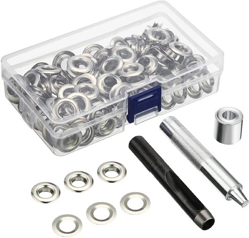 100 sets 6mm grommet - 100, tool