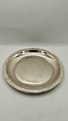 Vintage ornate silver plated - vintage,